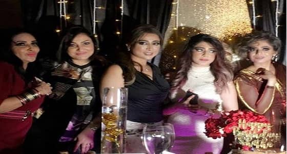 بالصور.. احتفال شيماء سبت بشقيقتها في عيد ميلادها