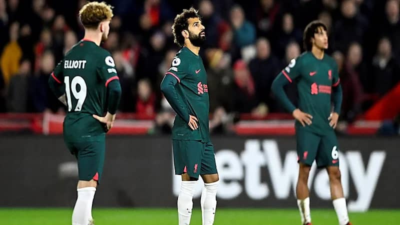 ليفربول يتجرع الهزيمة أمام برنتفورد