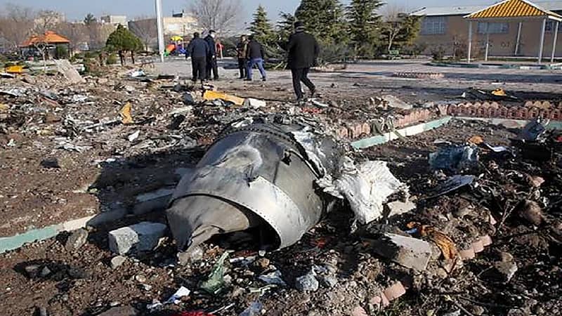 حكم قضائى ضد إيران بشأن تورطها في إسقاط الطائرة الأوكرانية