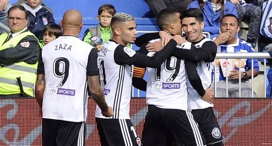 فالنسيا يفوز بثلاثية أمام ليفانتي ويصعد للمركز الثالث بالليجا