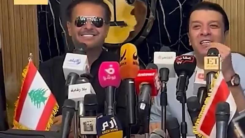 مصطفى كامل وراغب علامة يوجهان رسالة دعم لأنغام .. فيديو