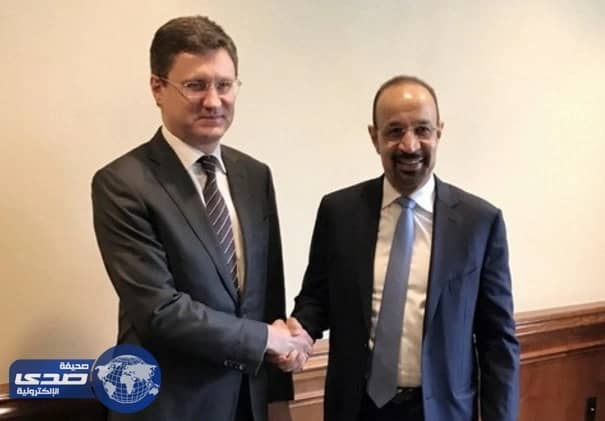 وزير الطاقة ونظيره الروسي يشيدان بالتعاون لخفض الإنتاج