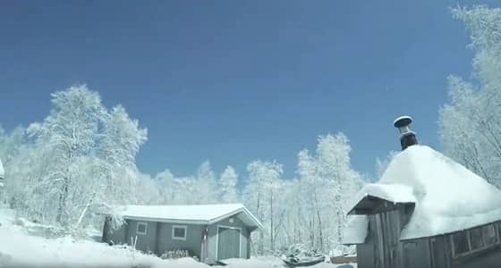 شاهد لحظة سقوط نيزك على فنلندا