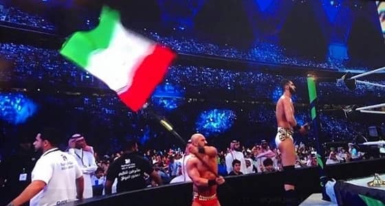 بالفيديو.. " آل الشيخ " عن العلم الإيراني في رويال رامبل: نوع من التشويق