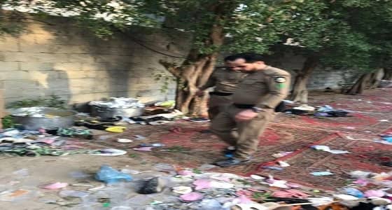 تفاصيل.. انتهاء حفل زواج مختلط في مكة بكارثة على المعازيم (صور)