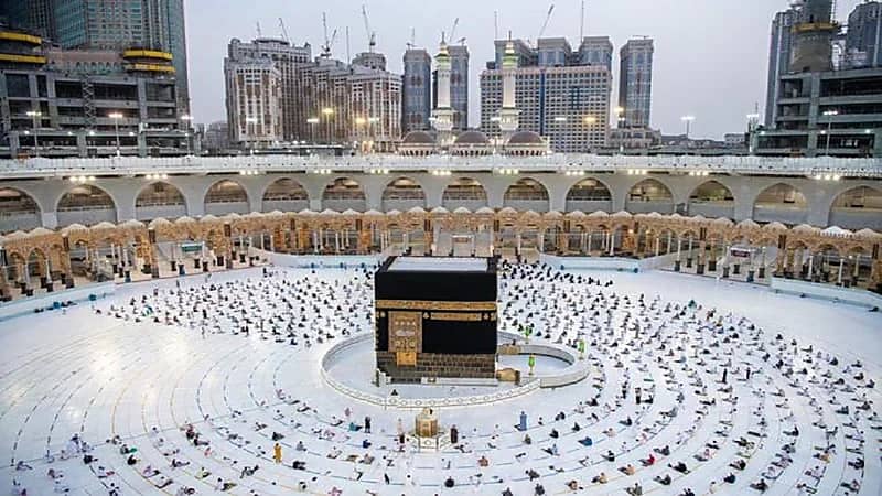 بالفيديو.. فتح جميع الطوابق الأربعة للمسعى في المسجد الحرام