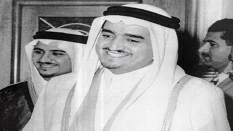 صورة نادرة للملك فهد والأمير سلطان في شبابهما