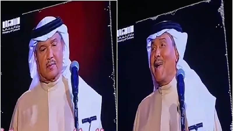 شاهد .. رد فعل طريف من محمد عبده تجاه معجبة قالت له "أحبك"