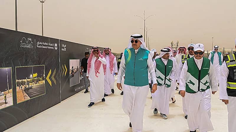 وزير النقل يدشن مبادرات تحسين الطرق وخدمة ذوي الإعاقة في مشعر عرفات