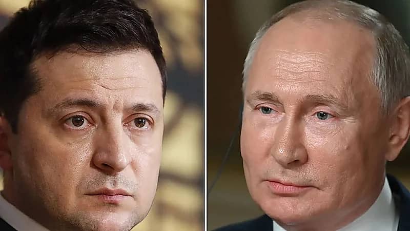 الكشف عن آخر محادثة بين بوتين وزيلينسكي