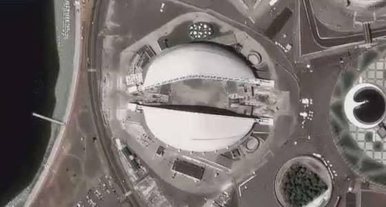 من الأقمار الصناعية.. لقطات مدهشة لملاعب مونديال روسيا 2018