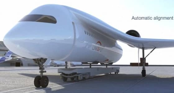 بالفيديو والصور.. شركة فرنسية تقدم قطار اختباري بإمكانه " الطيران " عبر أجنحة قابلة للإزالة