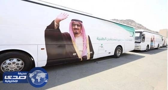 ⁠⁠⁠⁠⁠بالصور.. تصعيد 420 حاجا من المنومين بمستشفيات مكة إلى مشعر عرفات