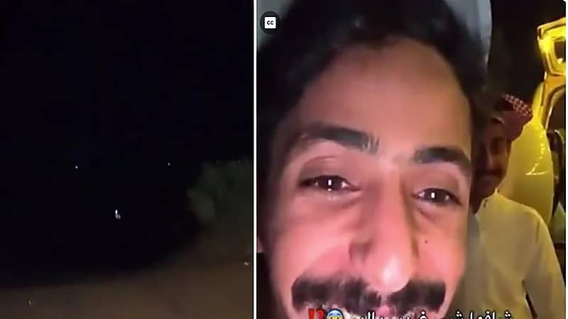 شبان يوثّقون ظهور "أبو فانوس" في رحلة برية.. فيديو