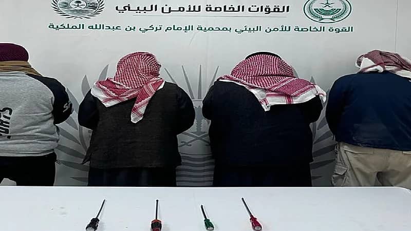 ضبط 5 مخالفين لقيامهم بالتخييم ودخول محمية دون ترخيص