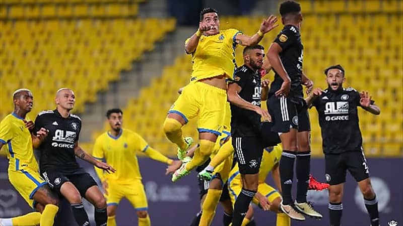 النصر يتعادل مع الفيصلي في المباراة الودية