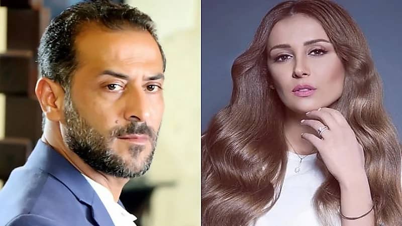 قبلة عبد المنعم عمايري وكندة حنا تعرضهما لانتقادات حادة