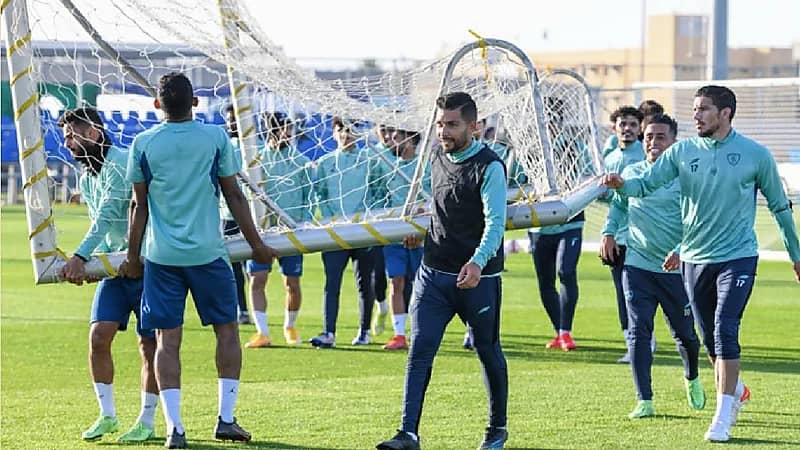 بيتروس يشارك رسميا في تدريبات الفتح