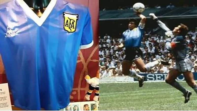 قميص "مارادونا" الشهير سيعرض في قطر بكأس العالم