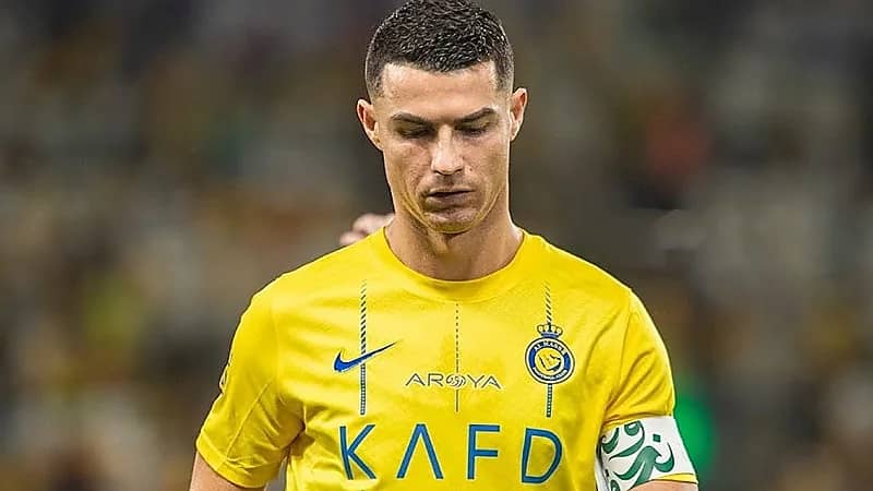 كريستيانو رونالدو يسخر من بلنتي الهلال .. صورة