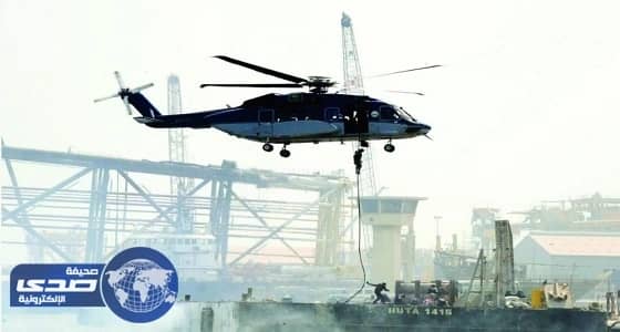 ختام مناورات " خليج السلام 6 " بفرضيات السطو المسلح والإرهاب البحري