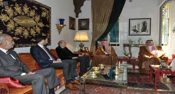 بالصور..السبهان يلتقي عدداً من المسؤولين اللبنانيين