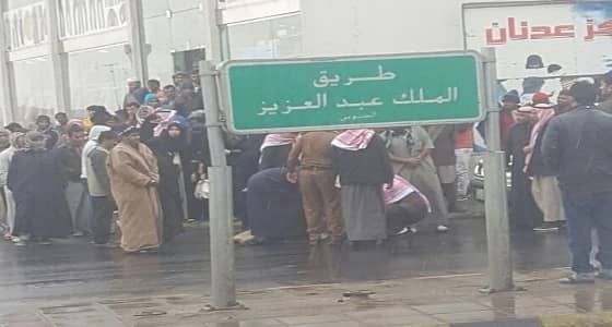 بالصور..سيارة تدهس سيدة فلبينية بحائل