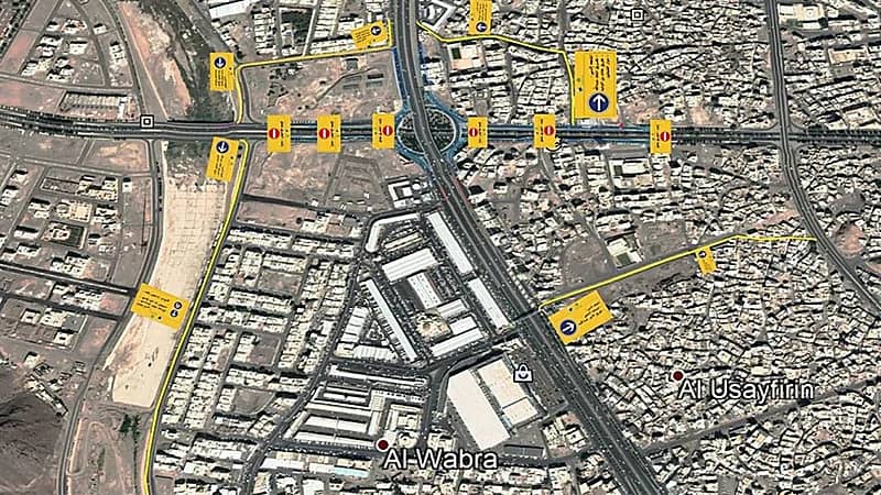 إغلاق مداخل دوار السلام بالمدينة لمدة 8 أيام