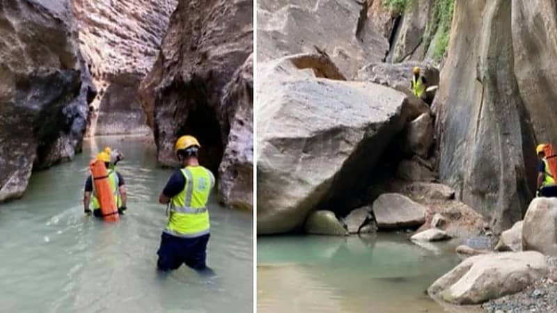  مدني الريث ينقذ مواطنا سقط في وادي لجب أثناء تنزهه