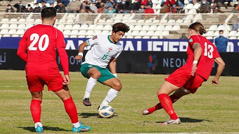 التعادل الإيجابي يحسم مواجهة العراق ولبنان