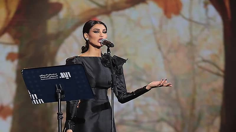 أميمة طالب تشعل أمسية الأمير عبد الرحمن بن مساعد