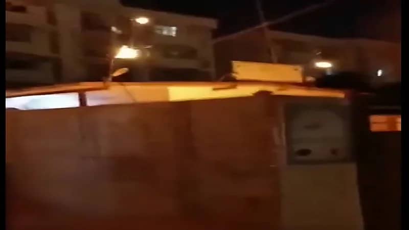 شاهد.. إحراق أحد مقرات الباسيج جنوبي إيران