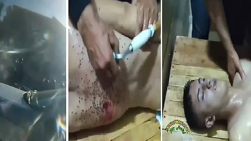 بالفيديو ..رصاص مرتزقة الملالي يدمر جسد شاب ويثير الرعب في نفوس عائلة داخل مركبتهم