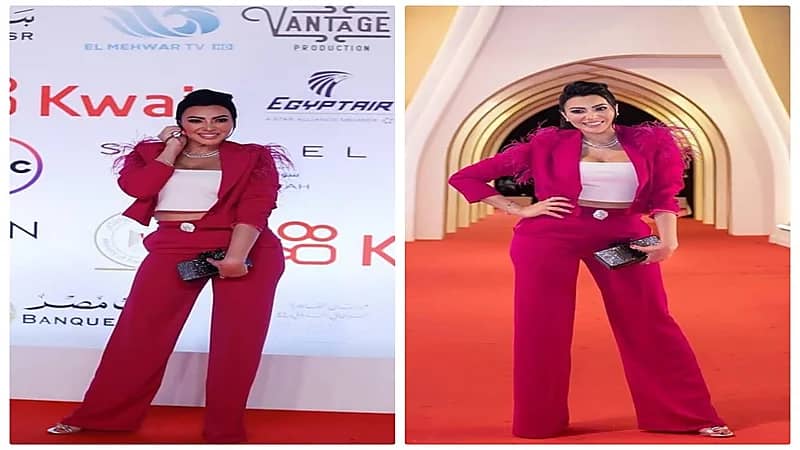 شاهد..  ميرهان حسين تفاجئ جمهورها بإطلالة أنيقة 