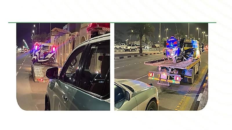 المرور يضبط 327 دراجة آلية مخالفة