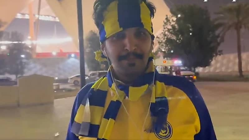 مشجع نصراوي : أتمنى الفوز لـ أوراوا وأتوقعه للهلال (فيديو)