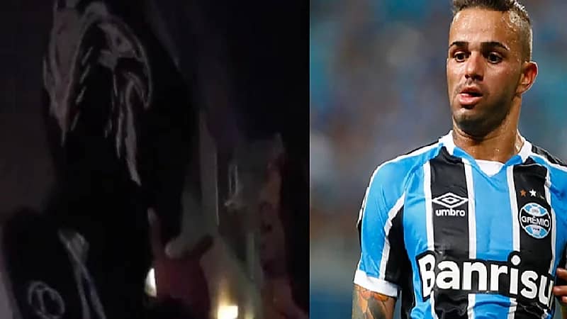 جماهير برازيلية تقبض على لاعب برفقة 9 فتيات .. فيديو