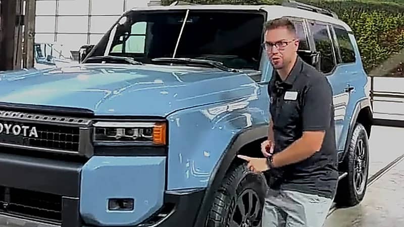 سيارات تويوتا برادو الجديدة 2023 .. فيديو