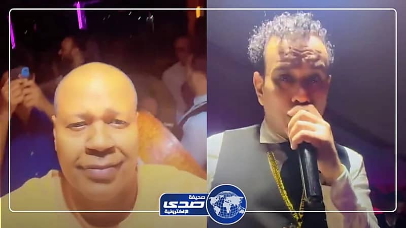سعيد العويران يندمج مع غناء محمود الليثي .. فيديو
