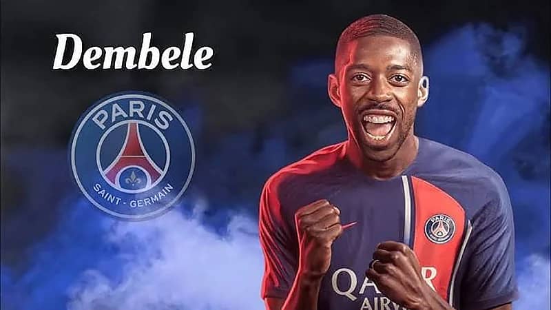 باريس سان جيرمان يتعاقد رسميا مع عثمان ديمبلي  .. فيديو