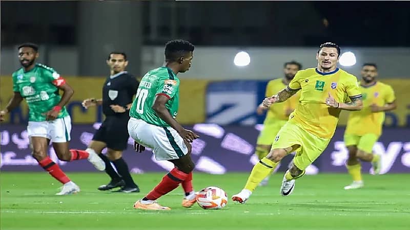 الاتفاق يتغلب على الحزم بثنائية