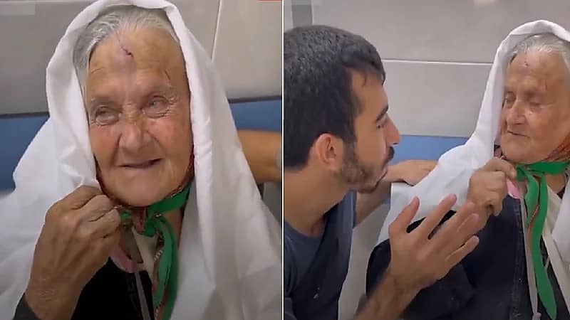 مسنة فلسطينية ناجية من القصف: "أنا موجودة قبل إسرائيل بهذه الأرض.. فيديو