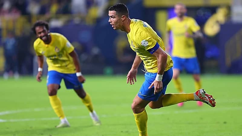 النصر يكسب الأخدود بثلاثية .. فيديو