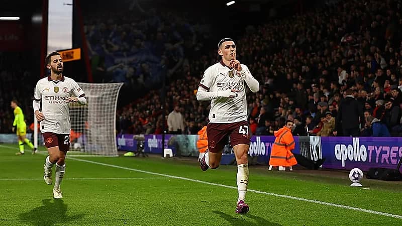 مانشستر سيتي يتغلب على بورنموث بهدف نظيف