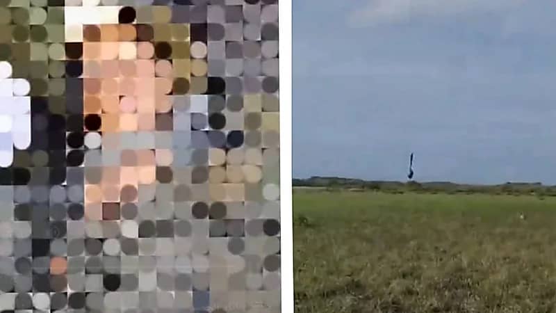 مشهد مروع لسقوط طالب بمظلة لا تعمل خلال حفل تخرجه .. فيديو