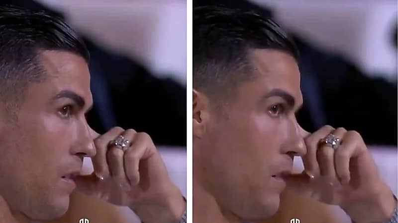 ردة فعل رونالدو بعد حديث جيسوس على إنجازات الهلال .. فيديو