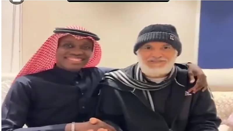 آخر ظهور للكابتن صالح العريض مقدم برنامج مواهب وأفكار .. فيديو