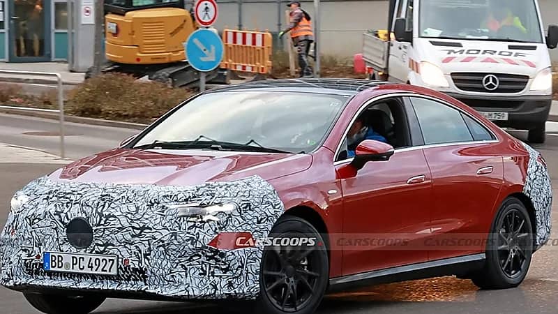 رصد سيارة مرسيدس CLA 2026 قبل الكشف عنها رسميا