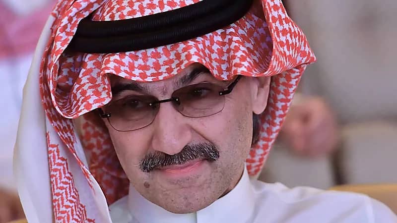 الأمير الوليد بن طلال: استثمارات المملكة القابضة تصل لقرابة 200 مليار ريال