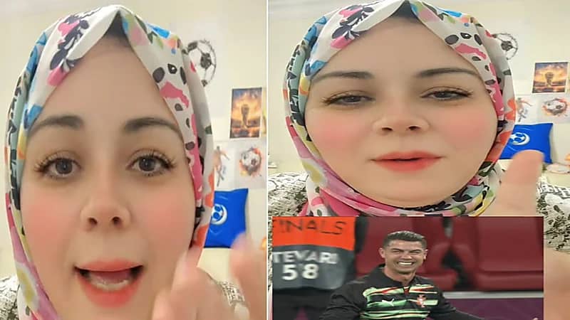 تيك توكر مصرية تعلق بطريقتها الخاصة على فوز رونالدو: هينطق الشهادة من الفرحة! .. فيديو